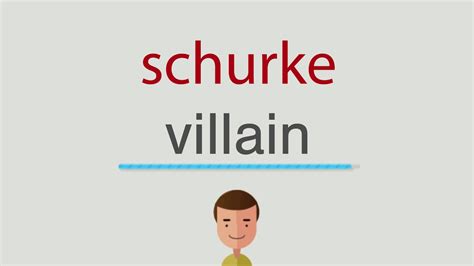 schurke englisch